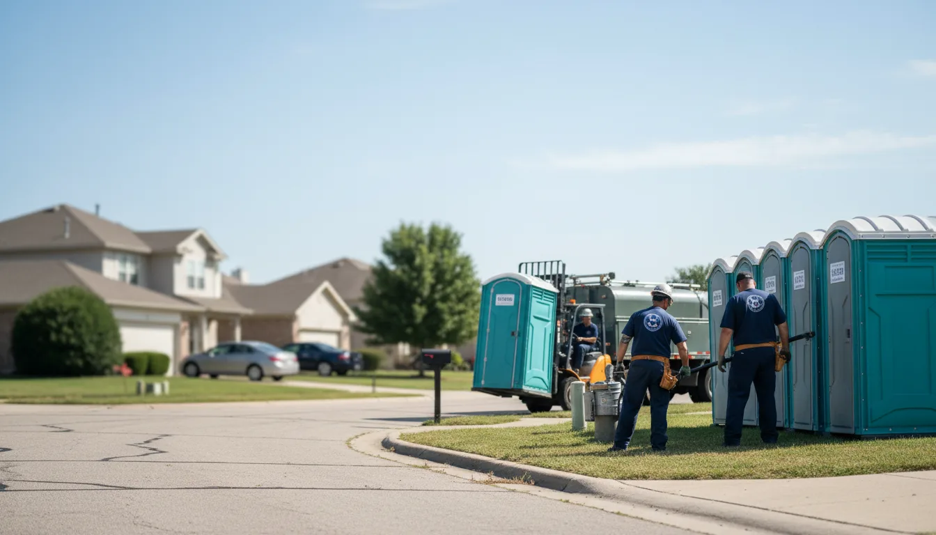 Porta Potty Rental in Walton, KS near me